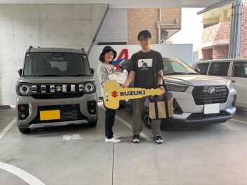 スペーシアギア　ご納車おめでとうございます